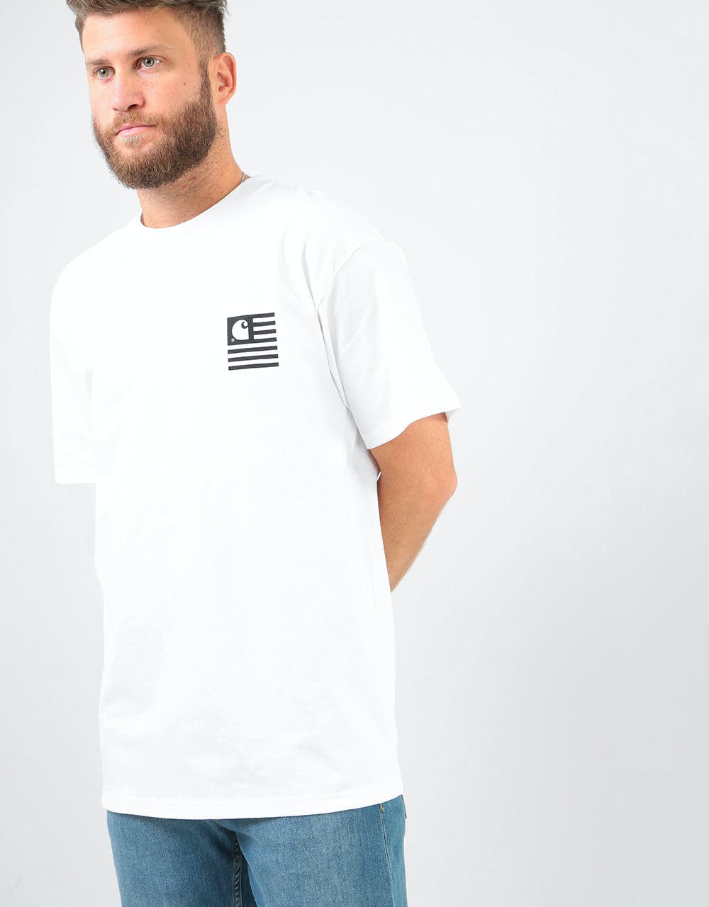 Carhartt WIP State Patch T-Shirt - White
