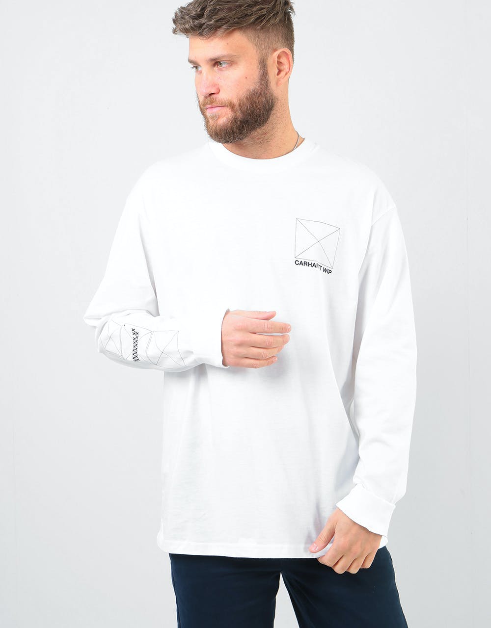 Carhartt WIP Dreaming L/S T-Shirt - White