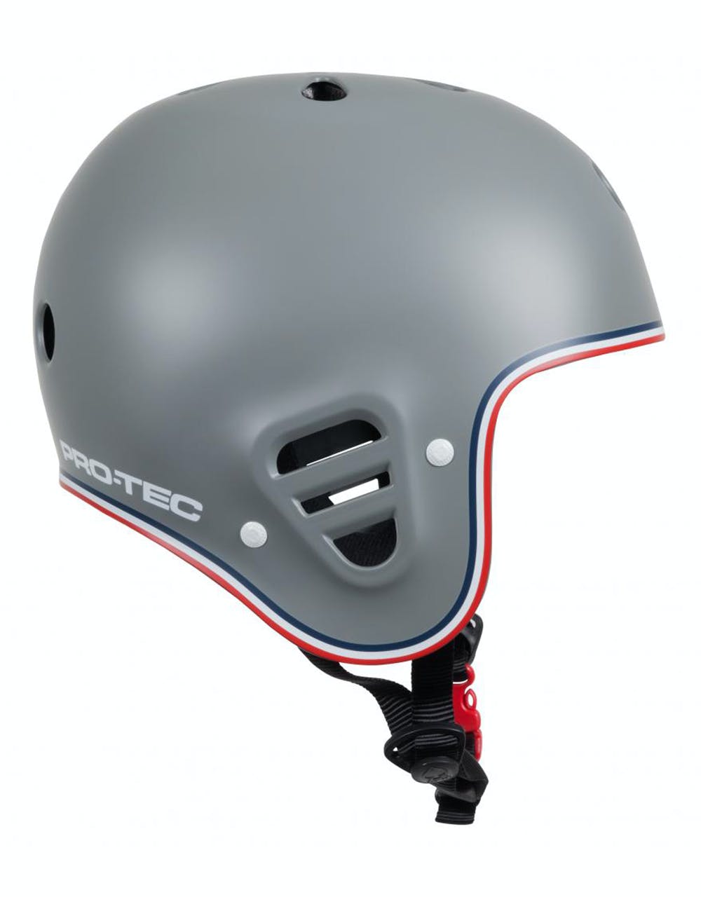 Pro-Tec Full Cut Helmet - Matte Grey Trike