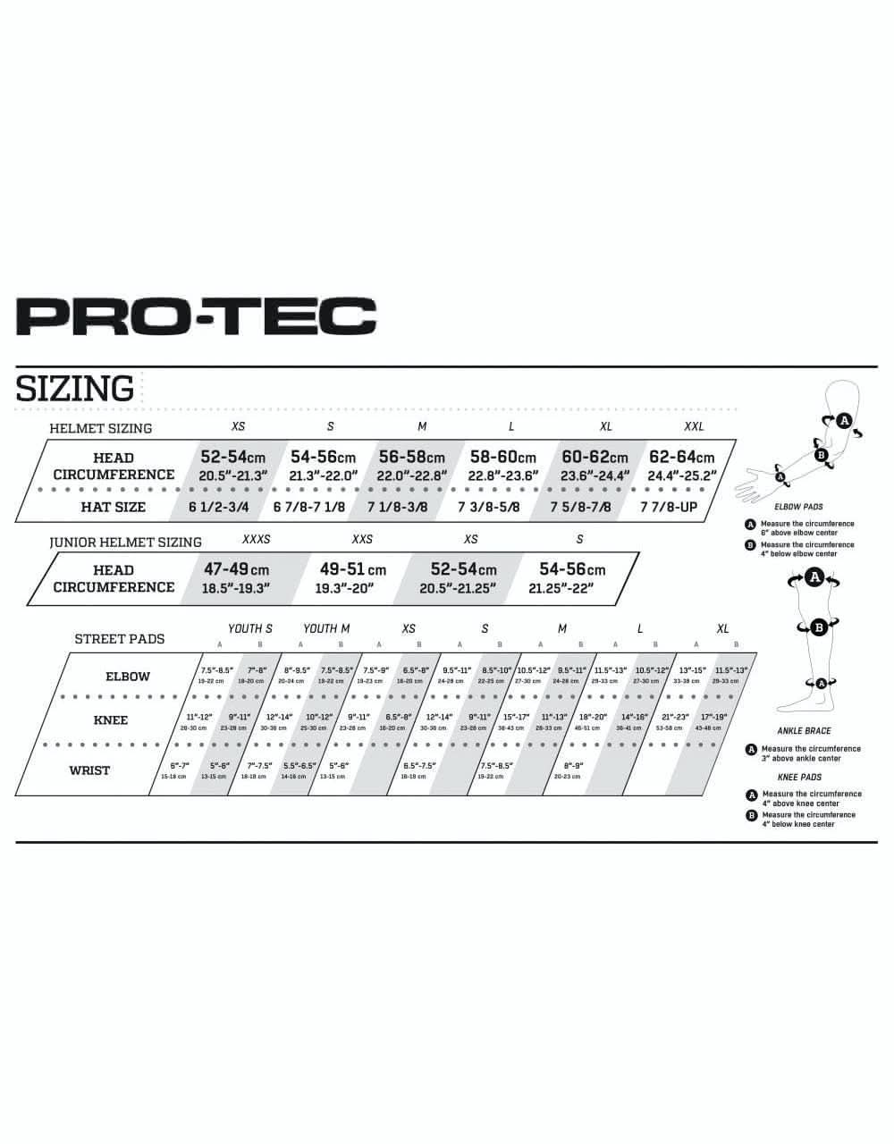 Pro-Tec Street Junior Elbow Pads - Black