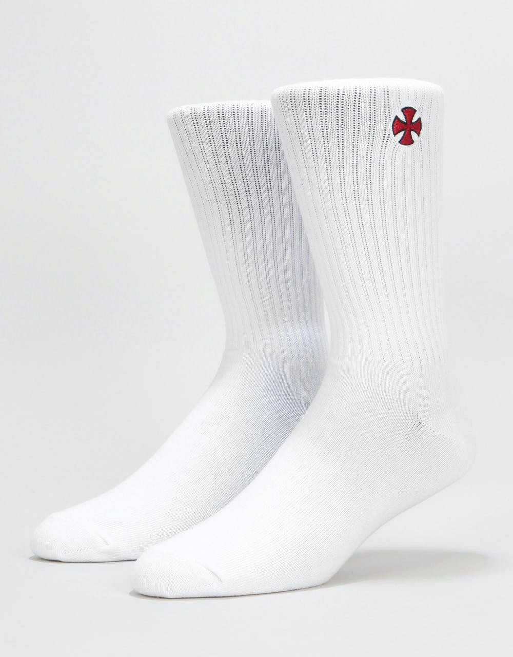 Independent Cross Socks - White