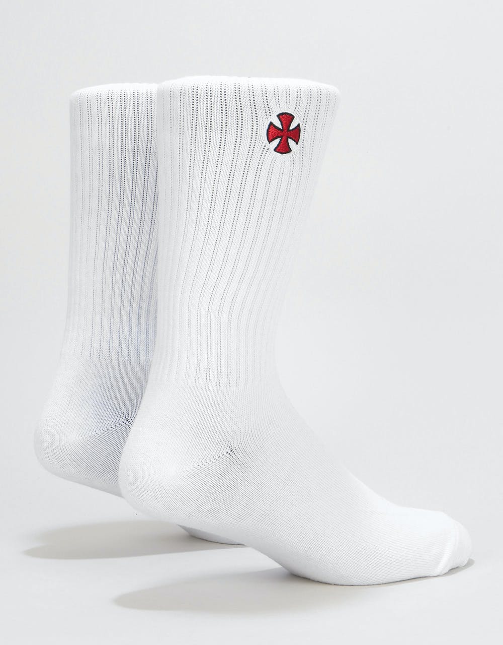 Independent Cross Socks - White