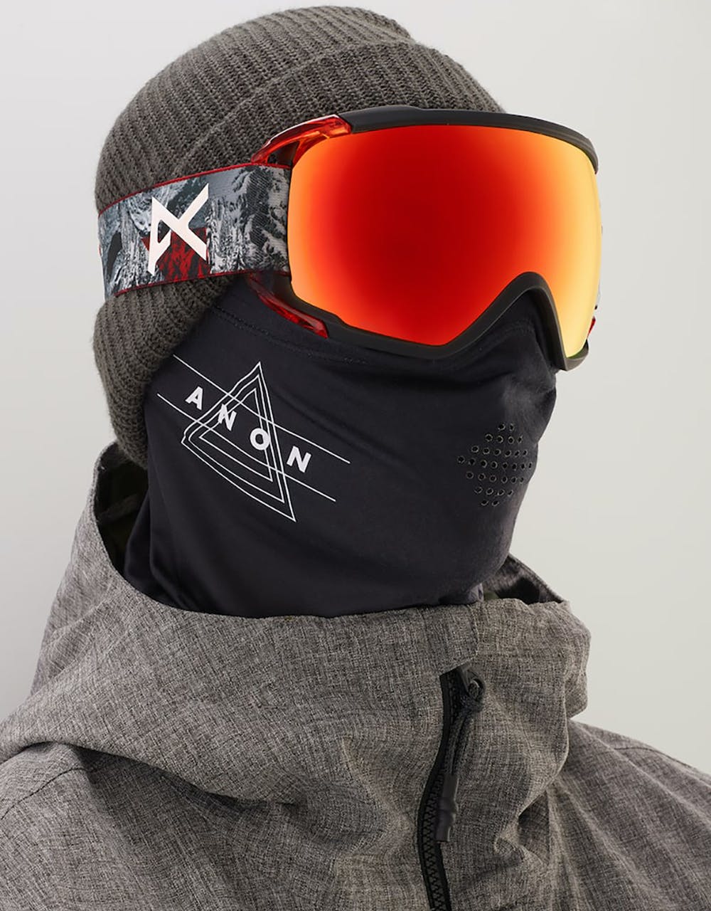 Anon Circuit MFI Snowboard Goggles - Red Planet/Sonar Red