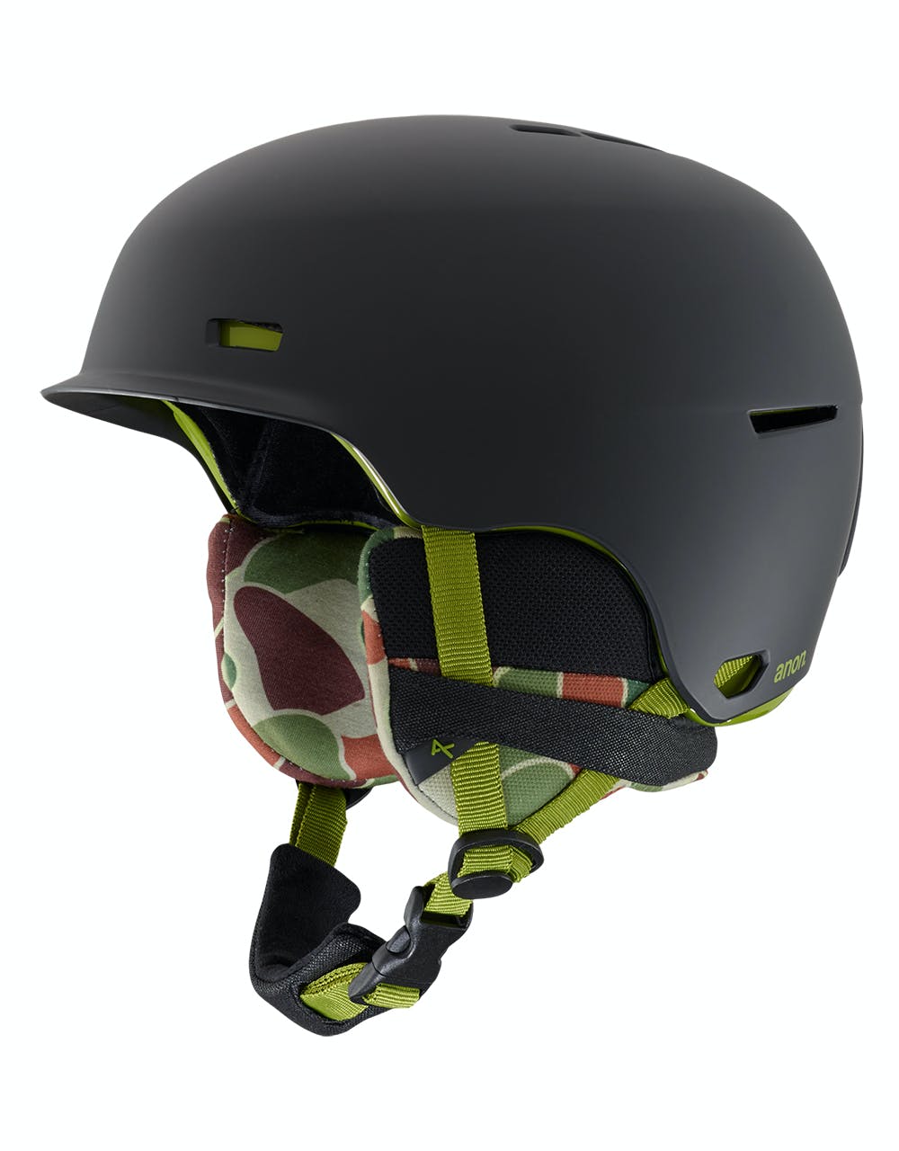 Anon Highwire Snowboard Helmet - Black/Camo