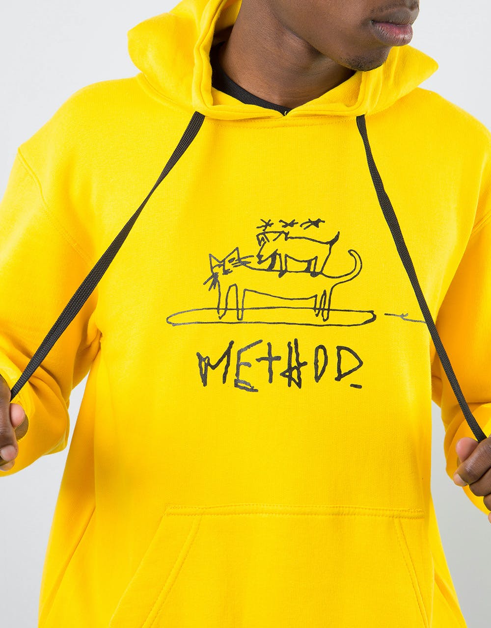 Method x Niels Shack Collab Pullover Hoodie - Yellow