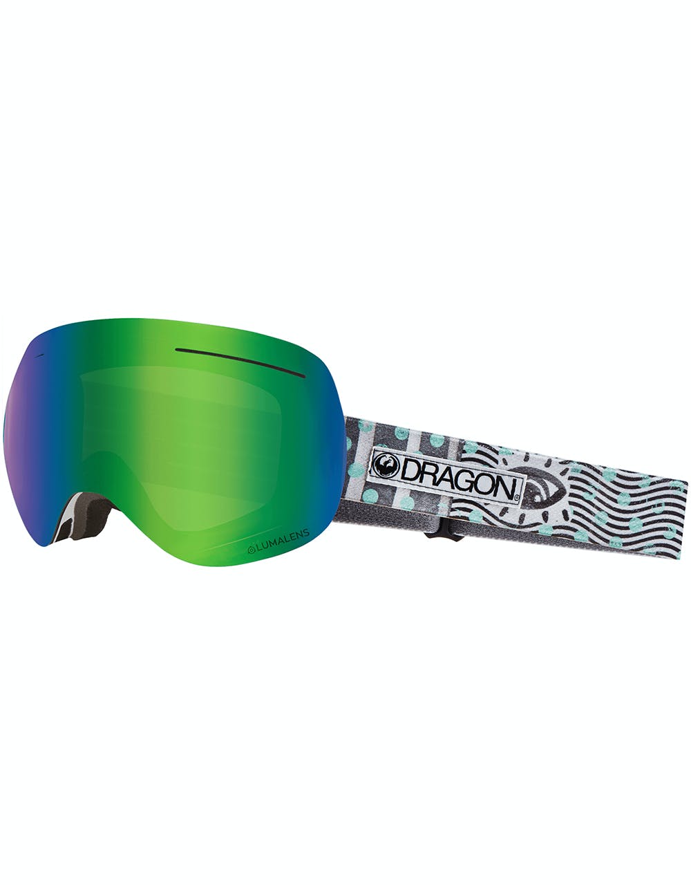 Dragon X1 Snowboard Goggles - New Wave/LUMALENS® Green Ion
