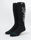 Stance x Misfits All Mountain Snowboard Socks - Black