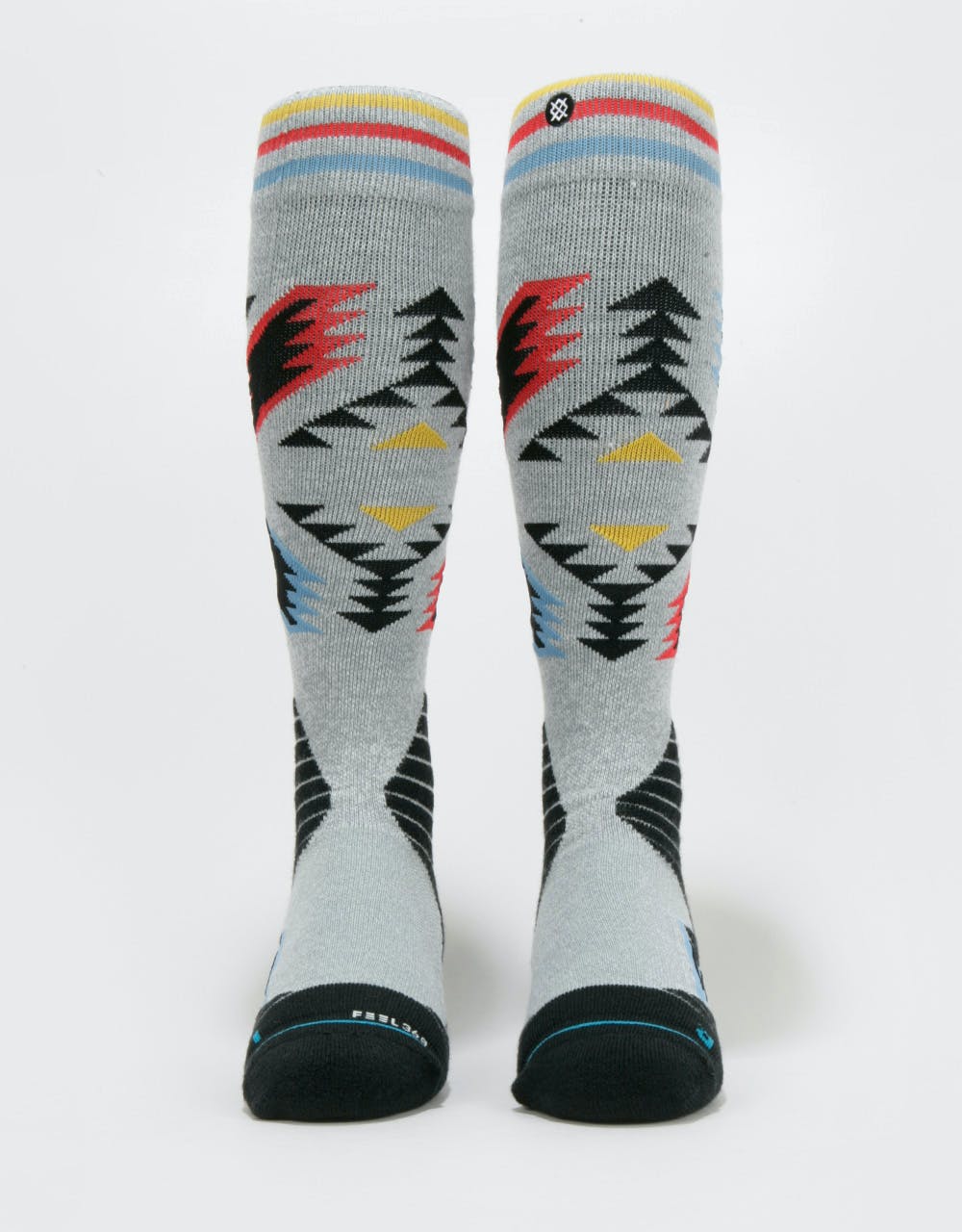 Stance Gonzaga Park Snowboard Socks - Grey