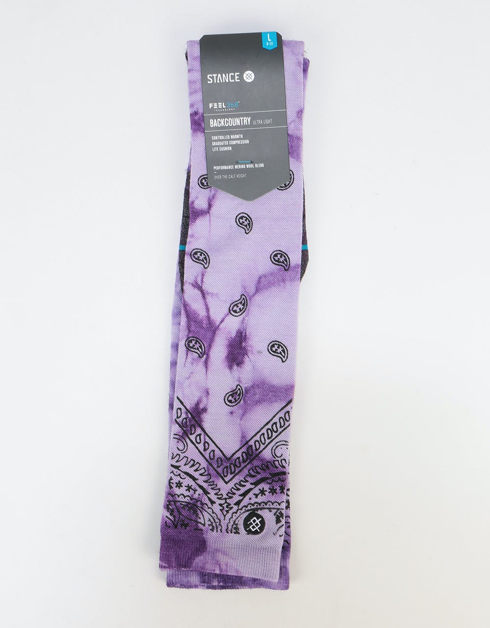 Stance Honshu Backcountry Ultralight Snowboard Socks - Lavender