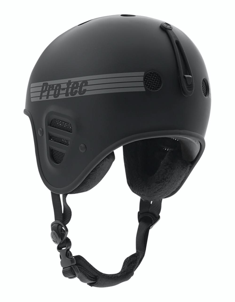 Pro-Tec Full Cut Snowboard Helmet - Matte Black