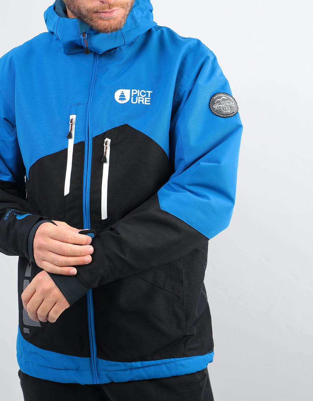 Picture Styler Snowboard Jacket - Black/Blue