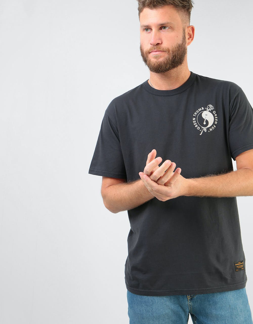 Levi's Skateboarding Graphic S/S T-Shirt - Green Thumb/Jet Black Multi