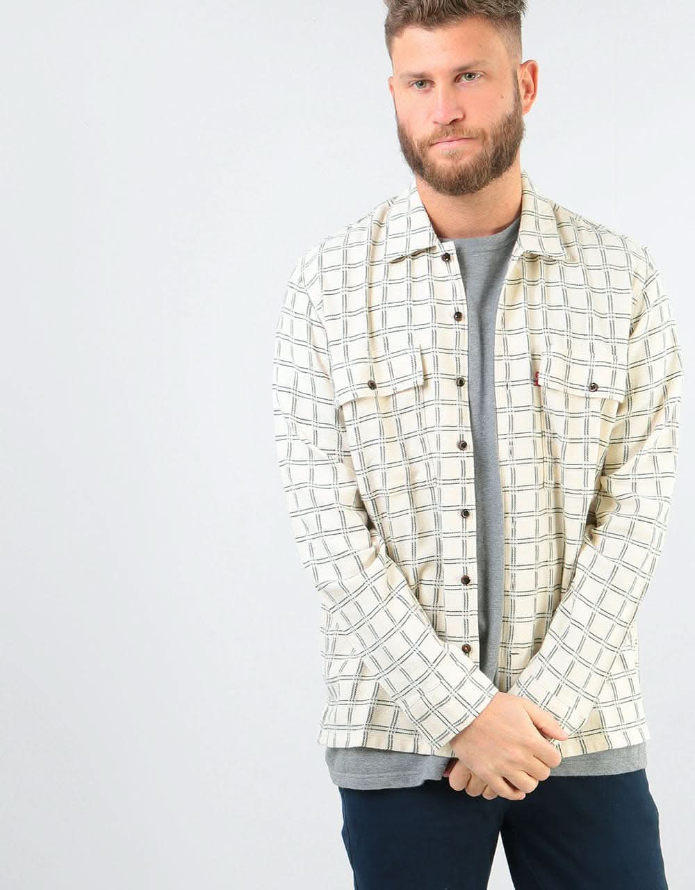 Levi's Skateboarding L/S Work Shirt - Monterey Multi