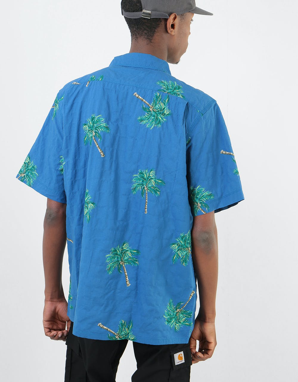 Levi's Skateboarding S/S Button Down Shirt - Watercolour Palm