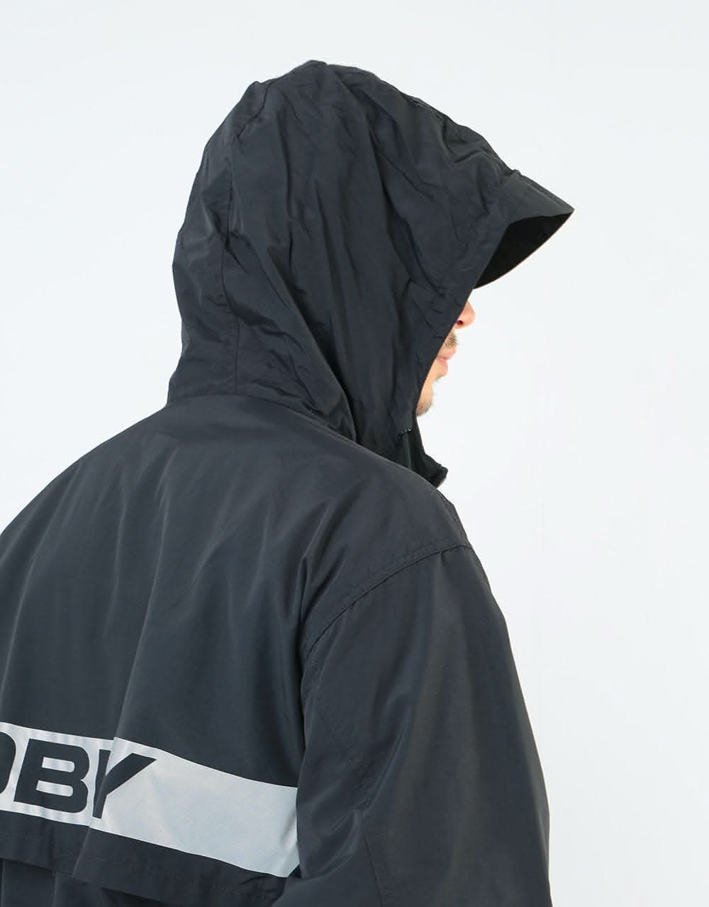 Obey Inlet Anorak  - Black