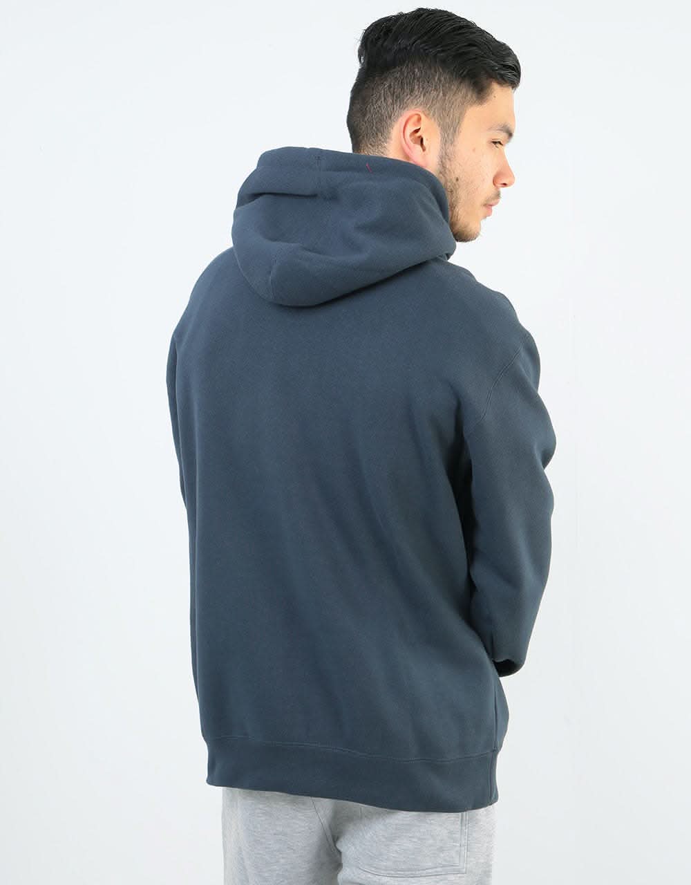 Obey Obey Int. Pullover Hoodie - Slate Blue