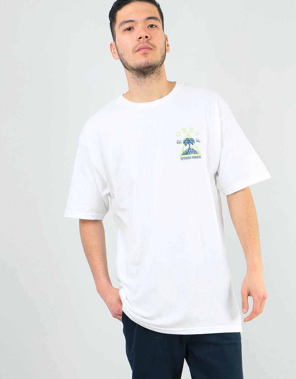 Obey Outsider's Paradise T-Shirt - White