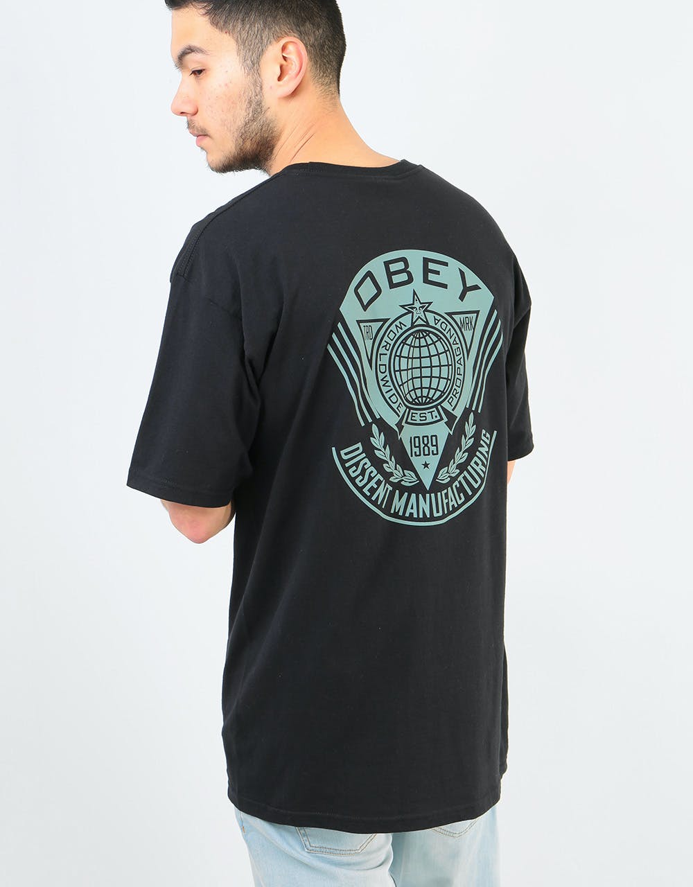Obey World Prop Badge T-Shirt - Black