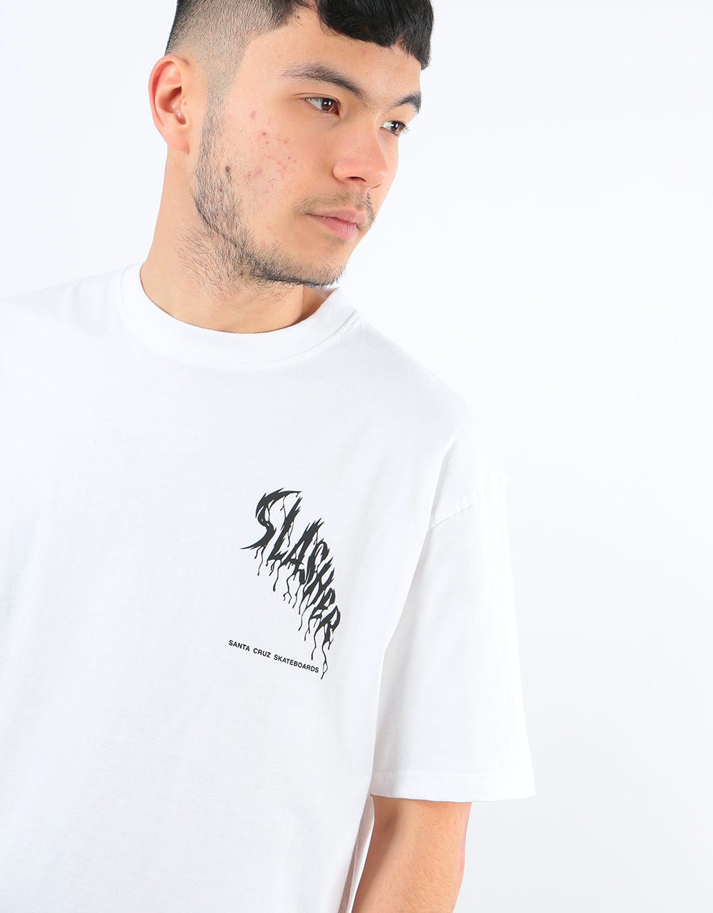 Santa Cruz Wave Slasher OGSC T-Shirt - White