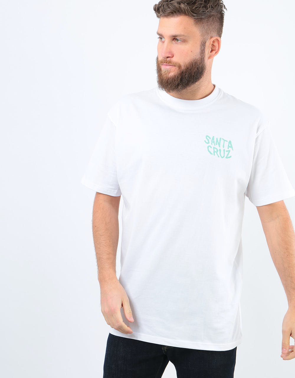 Santa Cruz Hand Wall OGSC T-Shirt - White