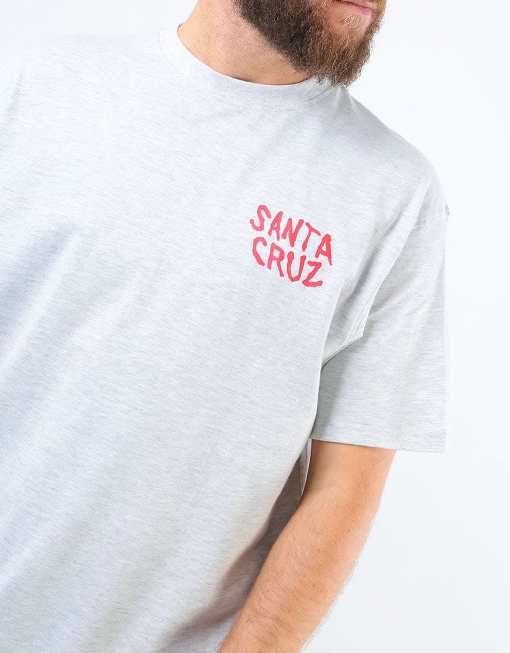 Santa Cruz Hand Wall OGSC T-Shirt - Athletic Heather
