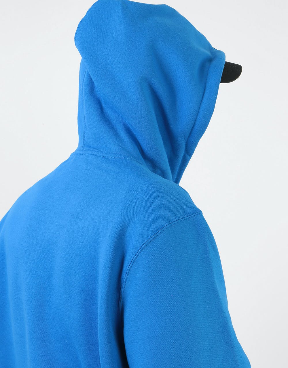 Stüssy Stock Logo Applique Pullover Hoodie - Blue