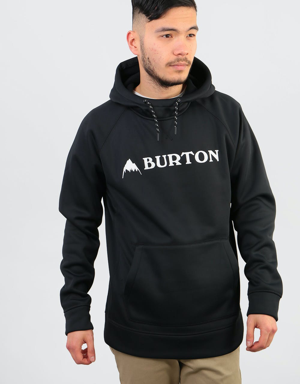 Burton Crown Bonded Pullover Hoodie - True Black