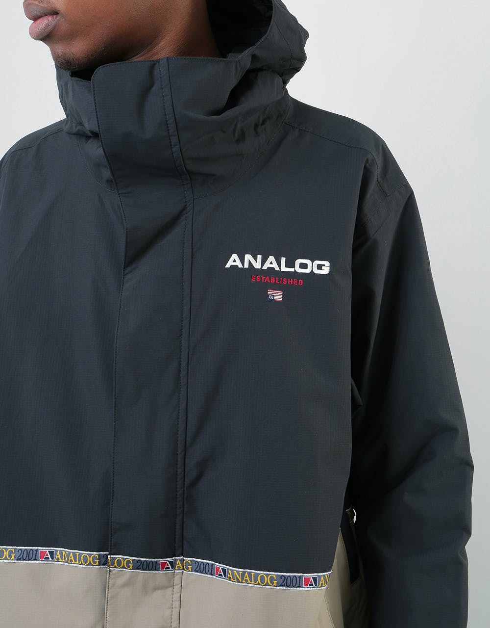 Analog Blast Snowboard Jacket - True Black/Twill