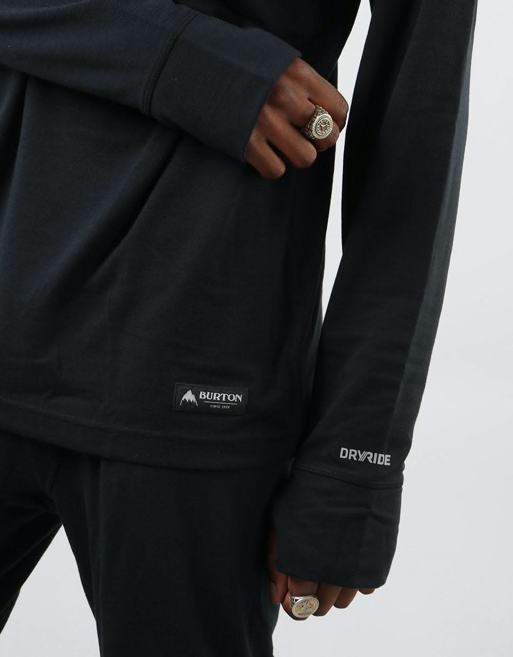 Burton Midweight Crew Thermal Top - True Black