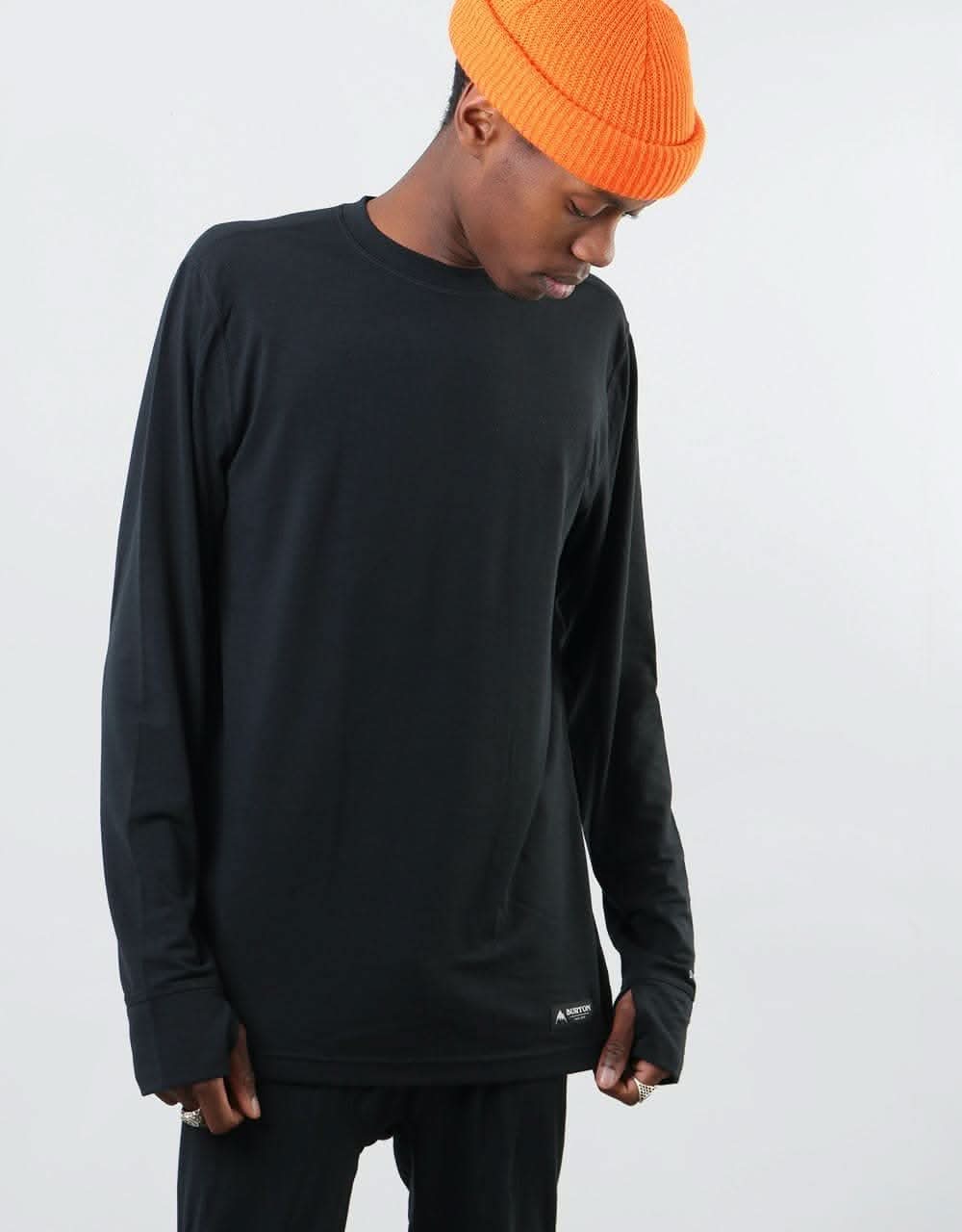 Burton Midweight Crew Thermal Top - True Black