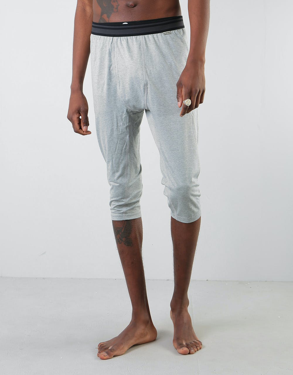 Burton Midweight Shant Thermal Bottoms - Monument Heather