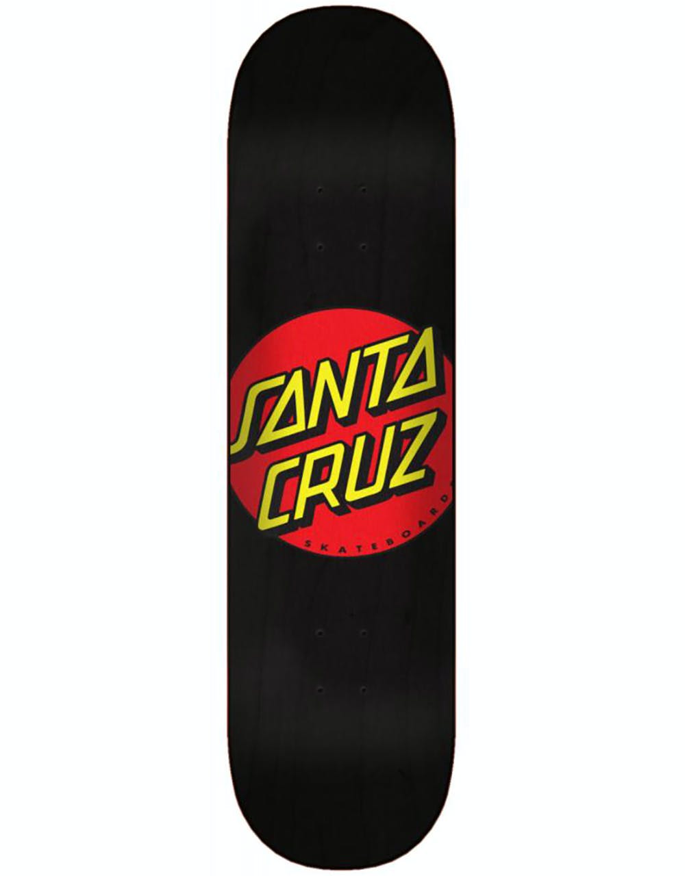 Santa Cruz Classic Dot Wide Tip Skateboard Deck - 8"