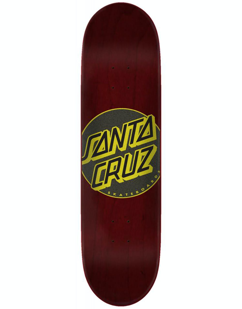Santa Cruz Classic Dot Taper Tip Skateboard Deck - 8.25"
