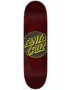 Santa Cruz Classic Dot Taper Tip Skateboard Deck - 8.25"