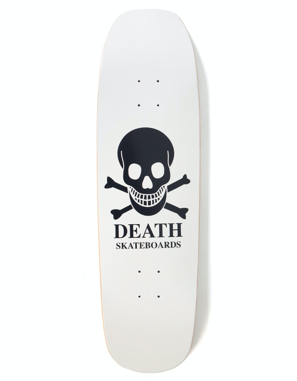 Death OG Skull 'Pool Shape' Skateboard Deck - 9"