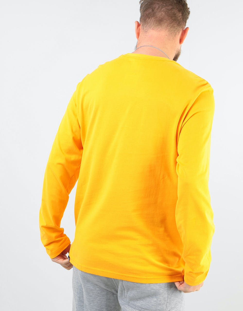 The North Face L/S Fine T-Shirt - Zinnia Orange