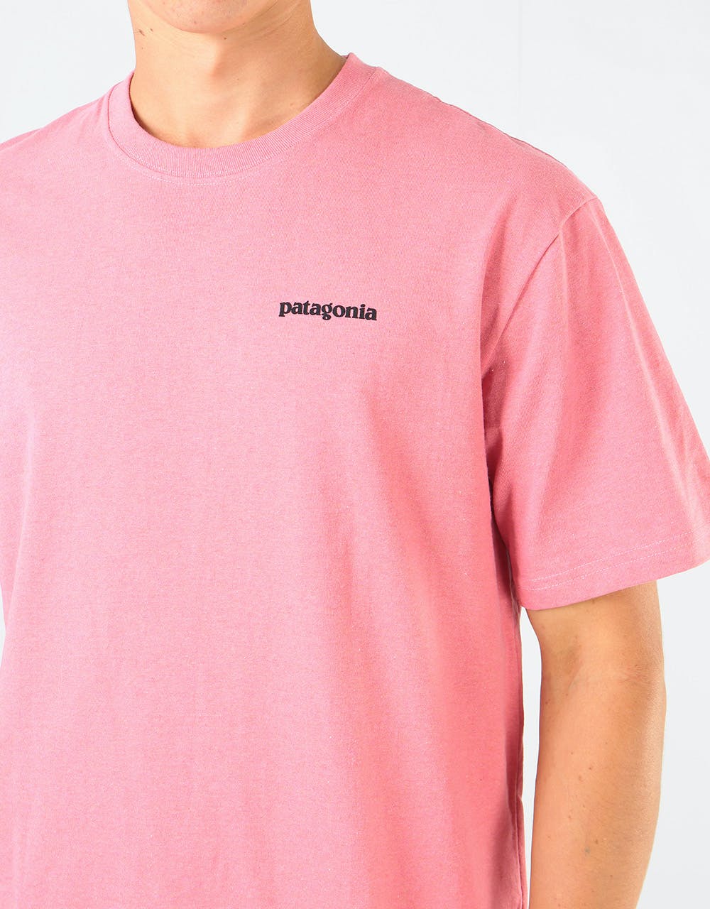 Patagonia P-6 Logo Responsibili-Tee® T-Shirt - Sticker Pink