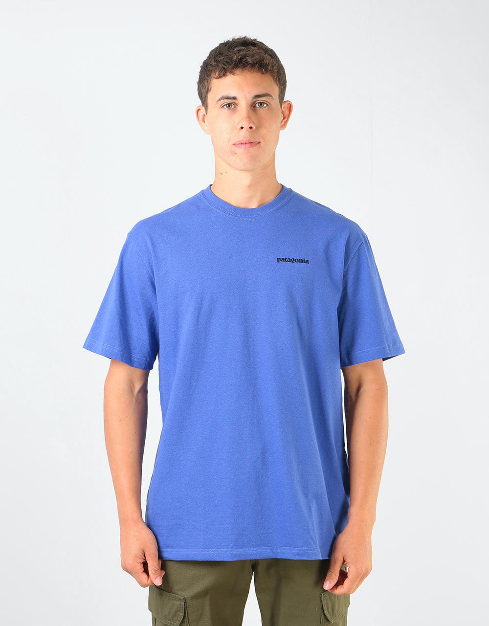 Patagonia P-6 Logo Responsibili-Tee® T-Shirt - Violet Blue