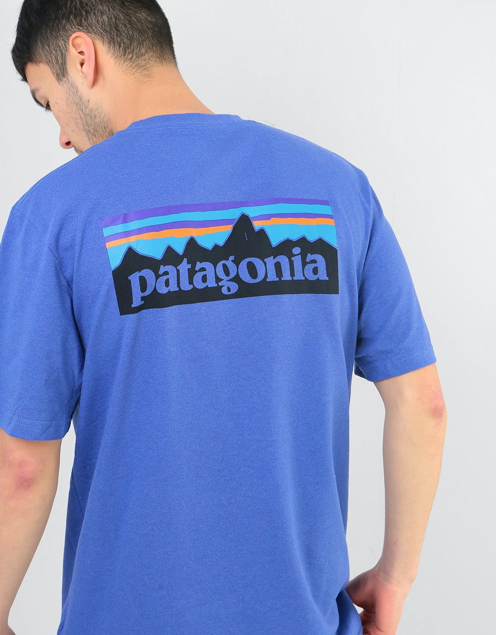 Patagonia P-6 Logo Responsibili-Tee® T-Shirt - Violet Blue