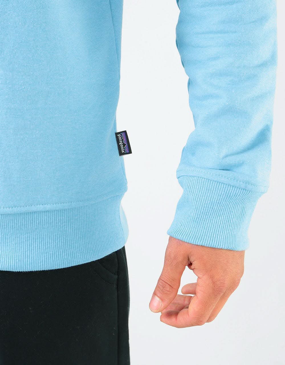 Patagonia P-6 Label Uprisal Crew Sweatshirt - Break Up Blue