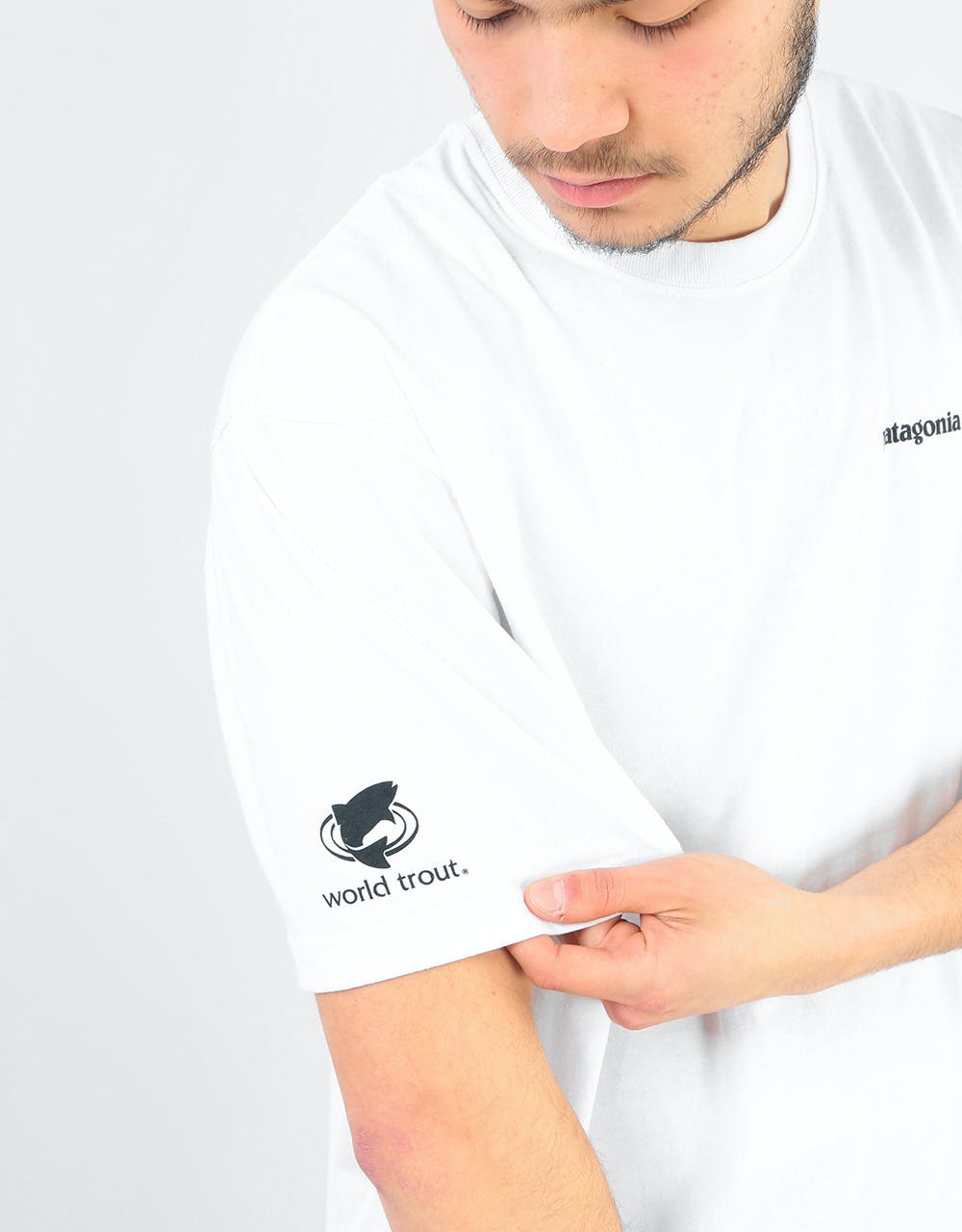 Patagonia Greenback Cutthroat World Trout Responsibili-Tee® T-Shirt - White