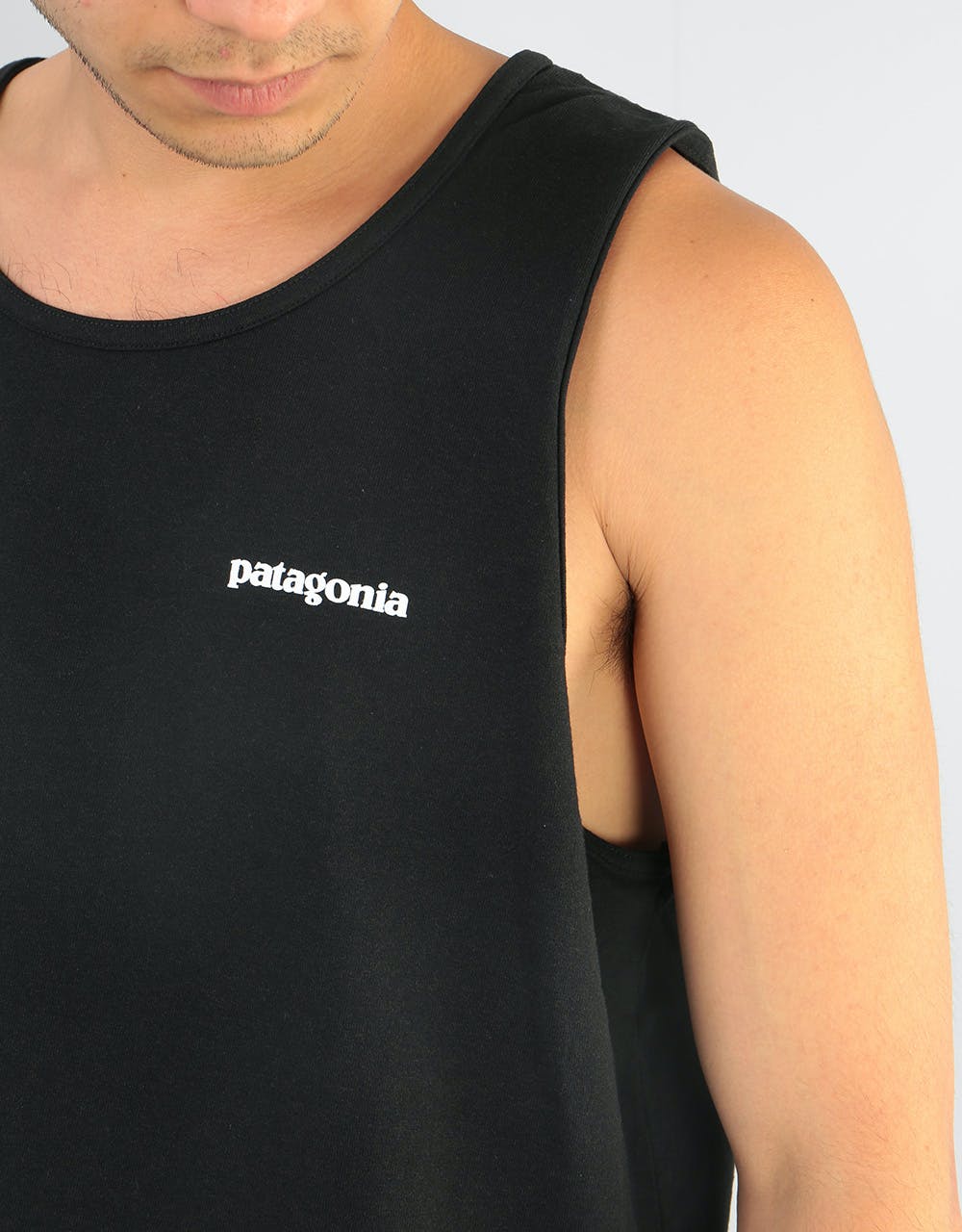 Patagonia P-6 Logo Responsibili-Tee® Tank - Black