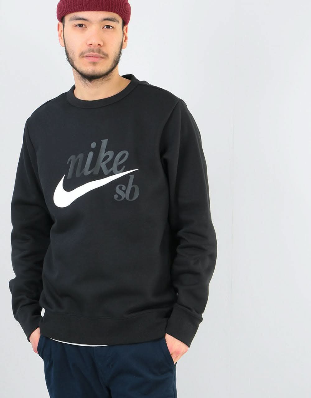Nike SB Craft Icon Sweatshirt - Black/White