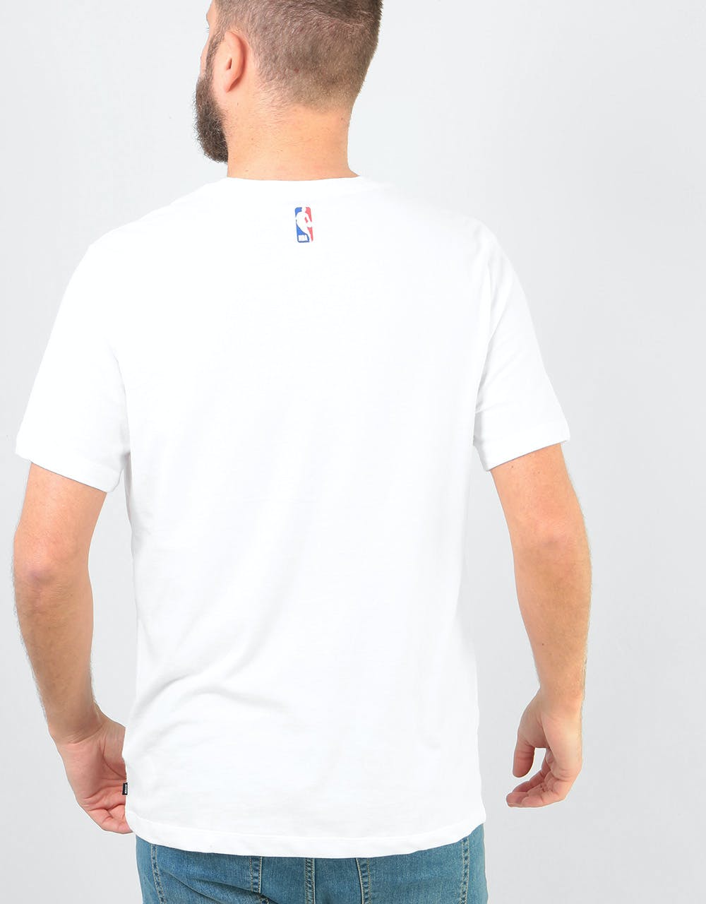 Nike SB x NBA DFCT Logo Dri-Fit T-Shirt - White/Black/University Red