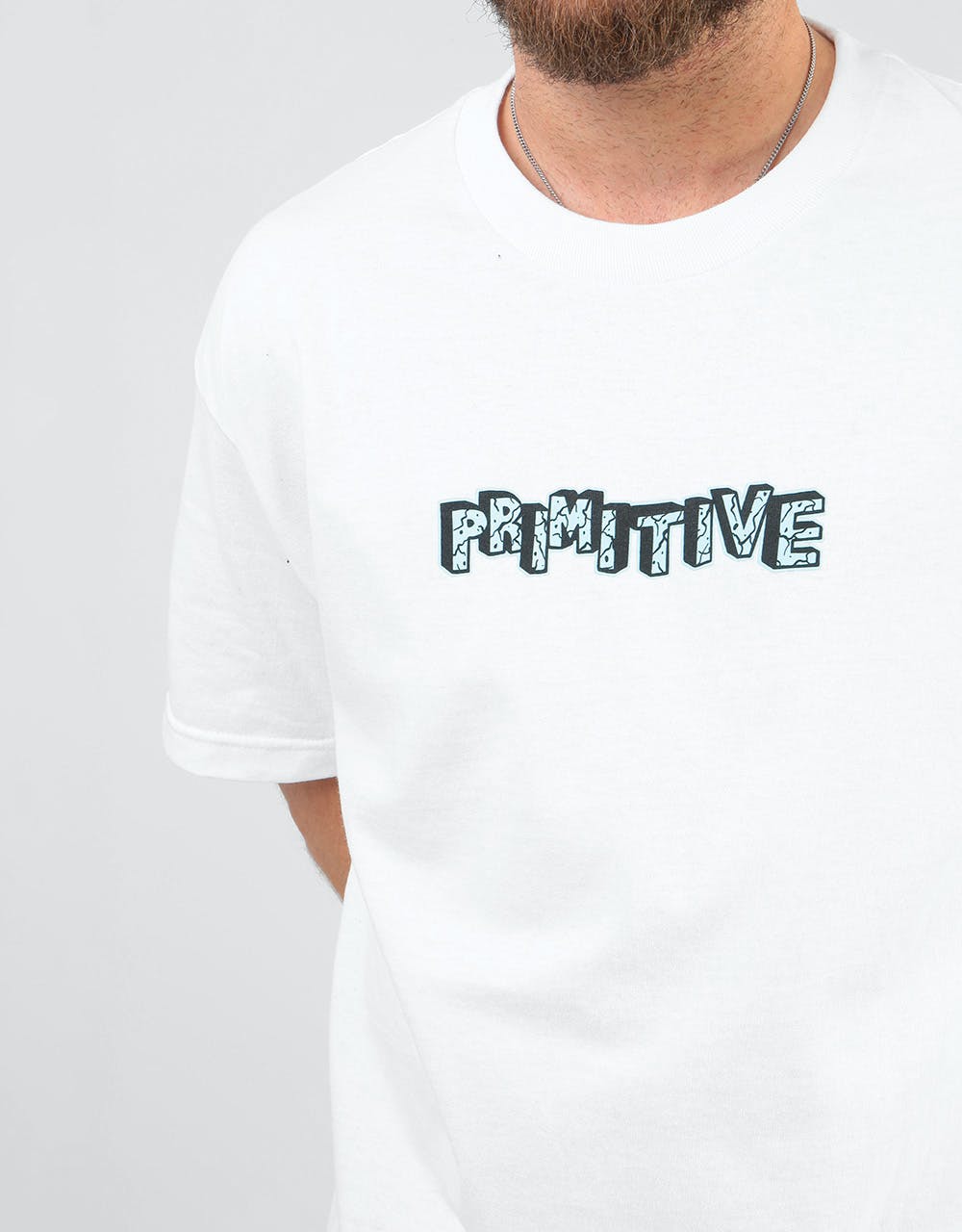 Primitive x Rick & Morty Rick Destructed T-Shirt - White