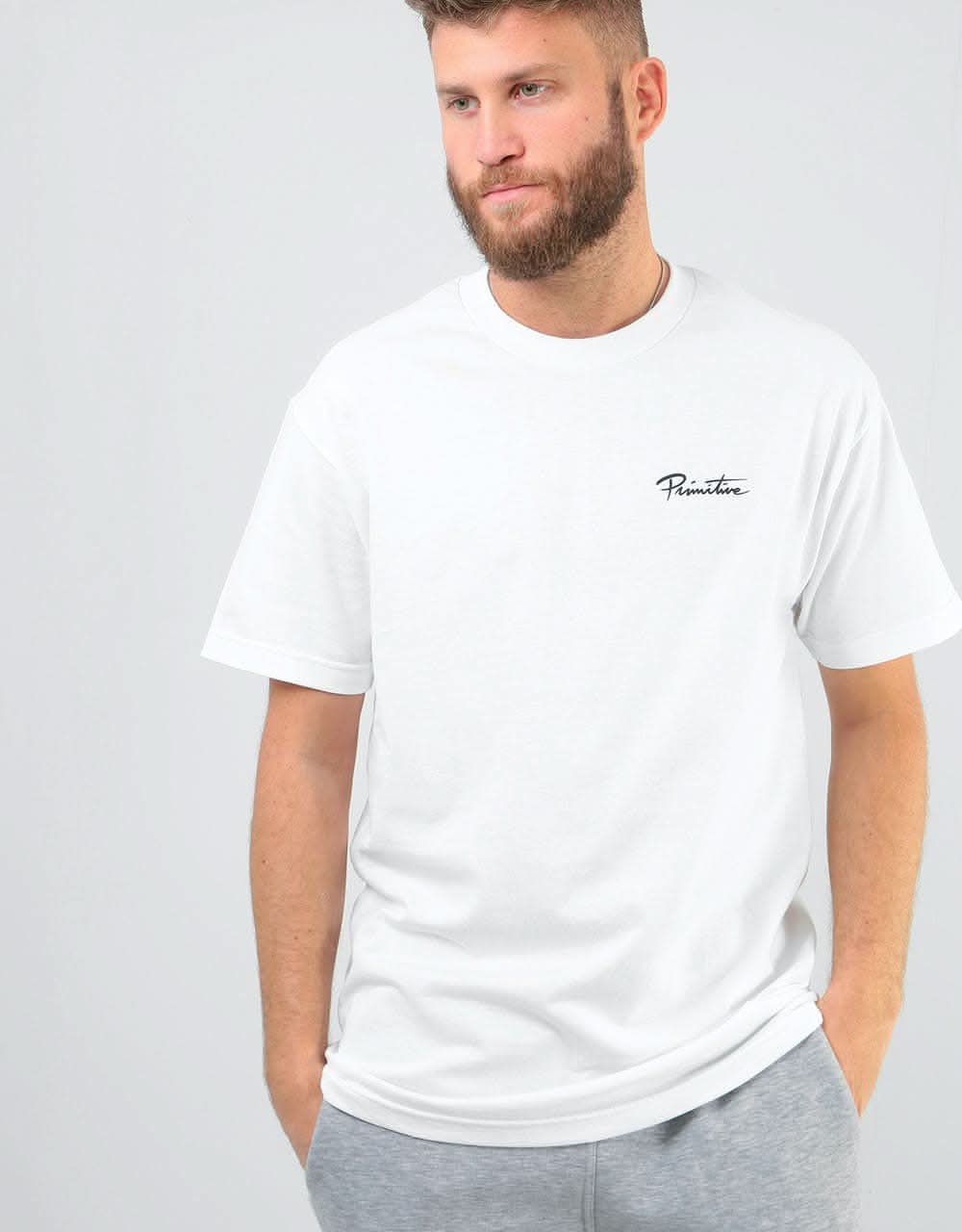 Primitive x Rick & Morty Morty Hypno Eyes T-Shirt - White