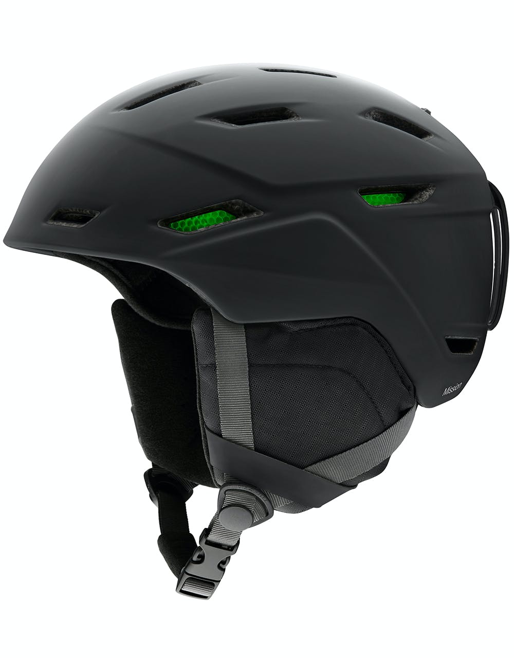 Smith Mission Snowboard Helmet - Matte Black