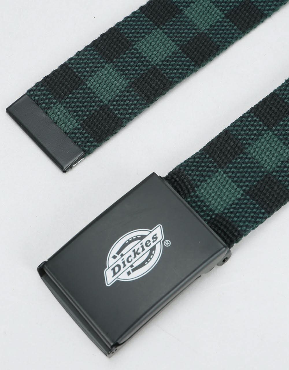 Dickies Scottsville Web Belt - Pine Green/Black