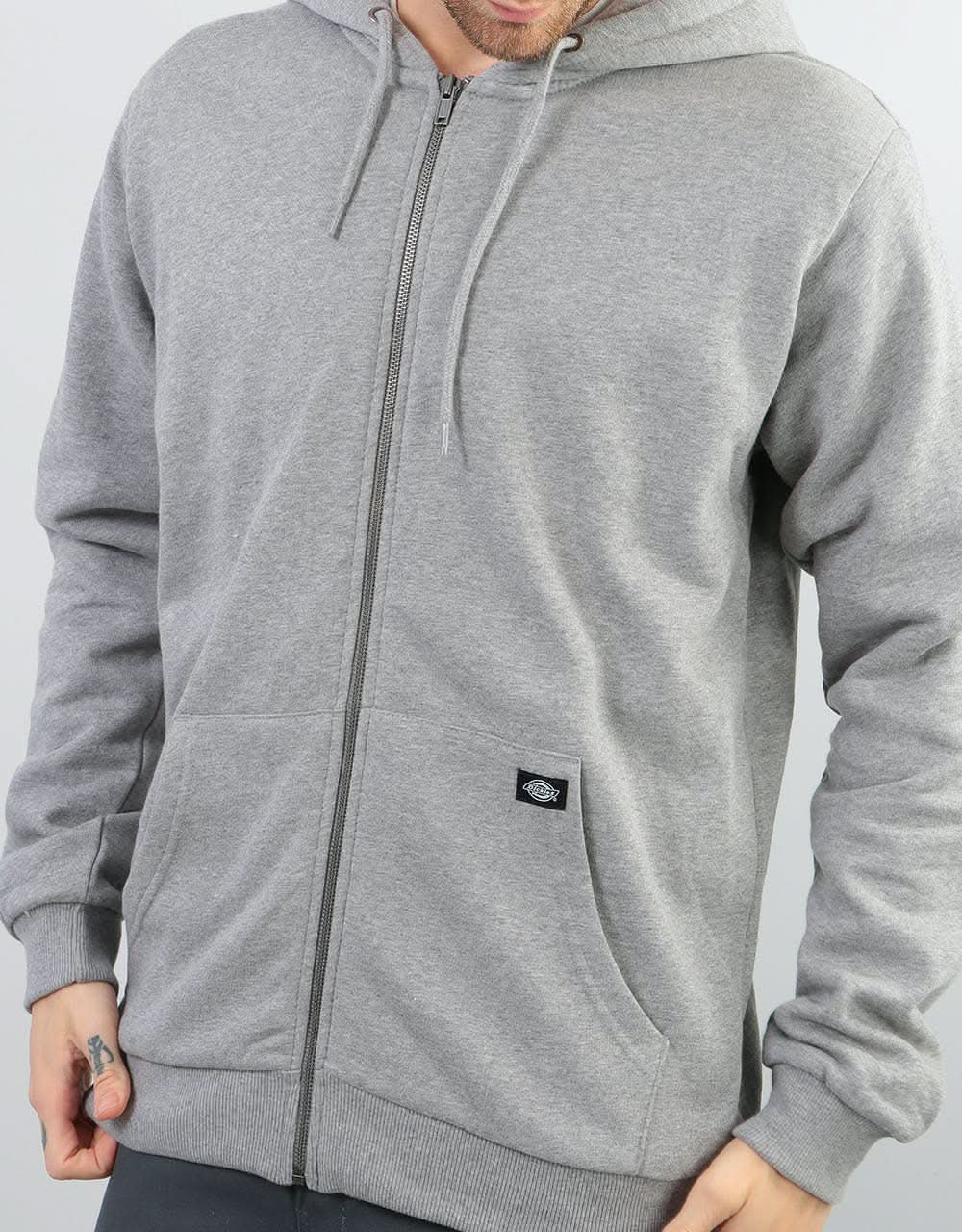Dickies Kingsley Hoodie - Dark Grey Melange