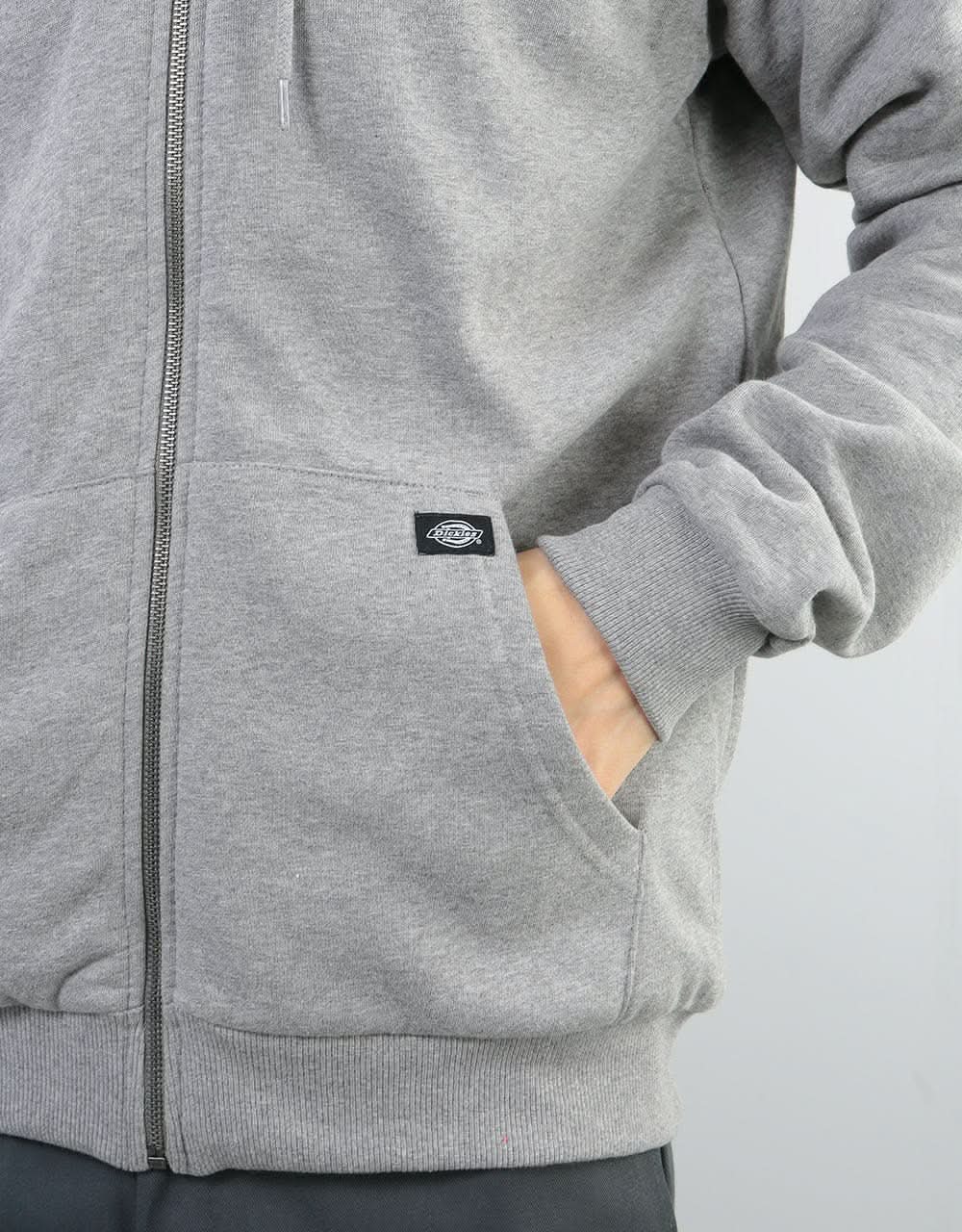Dickies Kingsley Hoodie - Dark Grey Melange